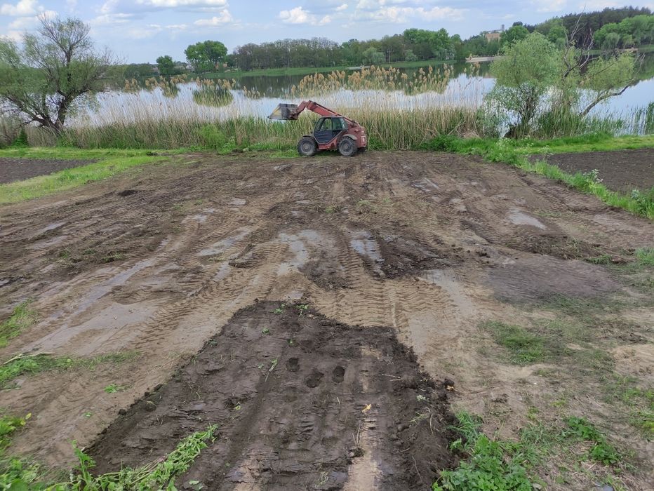 Послуги  погрузчика Маніту