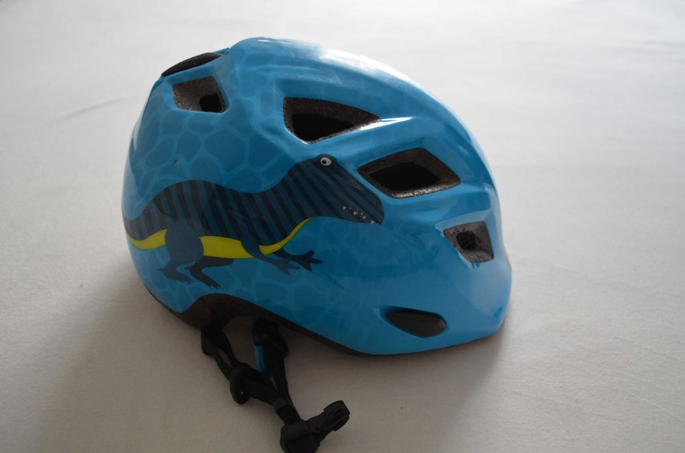 kask dziecięcy met elfo junior 46/53 dinozaur t-rex
