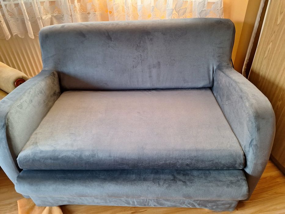 Sofa rozkladana po renowacji