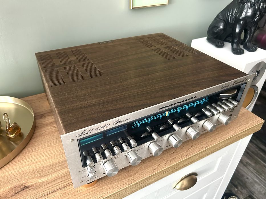 Legendarny Marantz 4240 Ampliutner Stereo+2 Quadradial 4*TOP*Serwis!