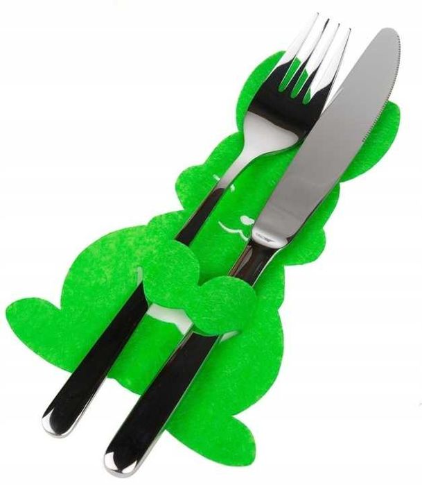 Wielkanoc Pokrowiec Zajączek Zielony 6 szt