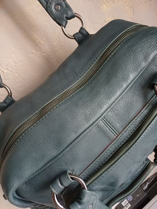 Большая сумка Redoute натуральная кожа