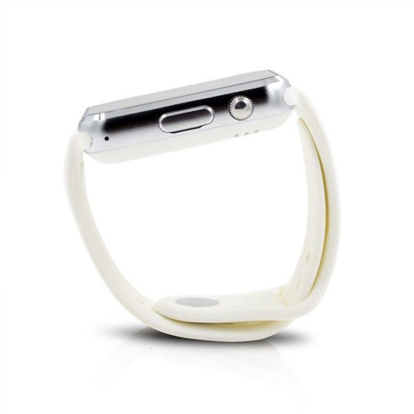 White Smartwatch A1 with SIM Card, Micro SD Card, and Bluetooth64551204850817123