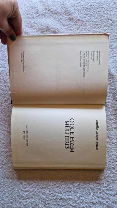 Livro "O que Fazem as Mulheres" - Camilo Castelo Branco