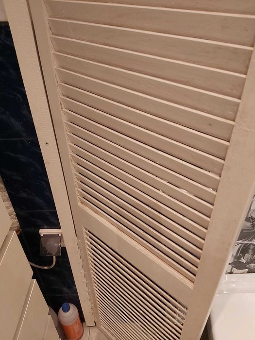 Drzwi ażurowe, panel maskujący