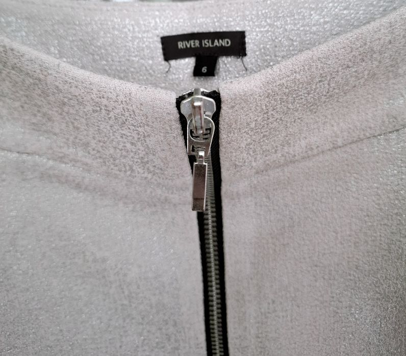 Srebrna spódnica River Island