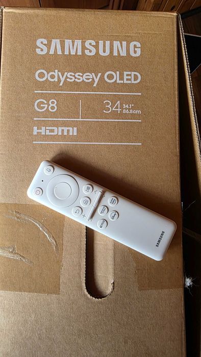 Samsung Odyssey OLED G8 34 cale 175Hz 0,1ms LS34BG850SUXEN jak nowy