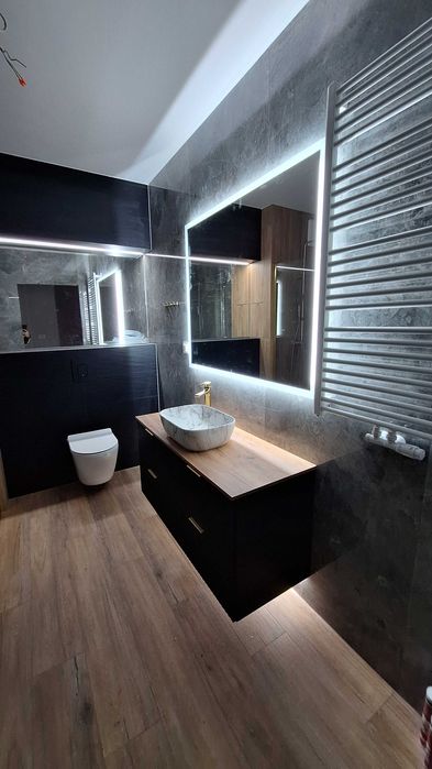 Kompleksowe wykończenia wnętrz, remont, remonty, łazienki