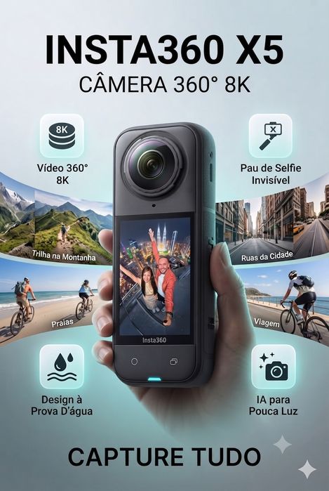 Câmera Insta 360 5x