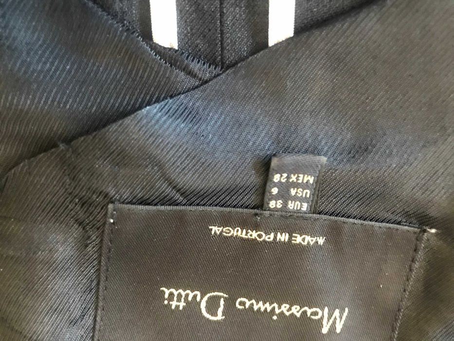 Жіночий жакет(піджак) Massimo Dutti р 38  темно-сірий льон бавовна
