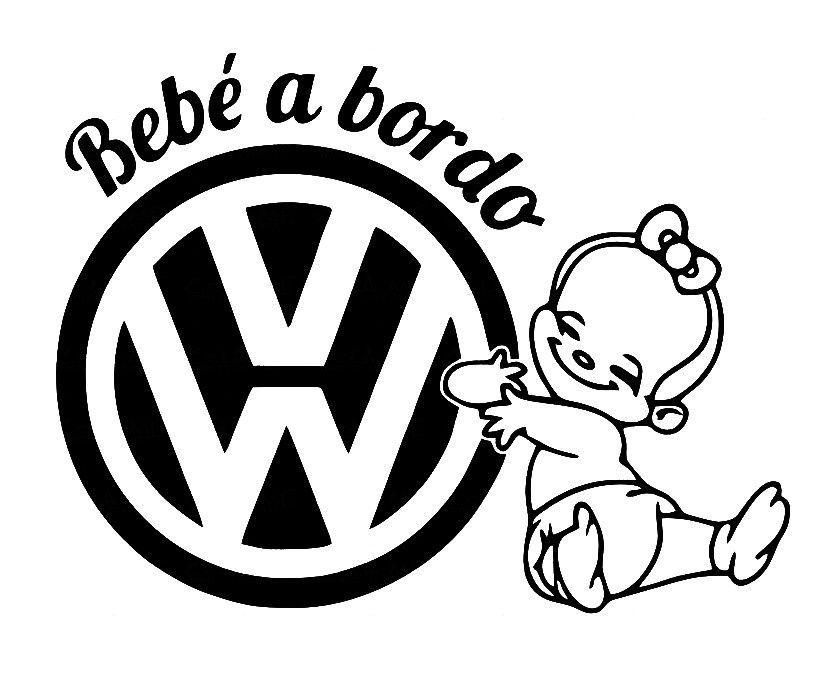 Bebé a bordo MARCAS AUTO várias cores