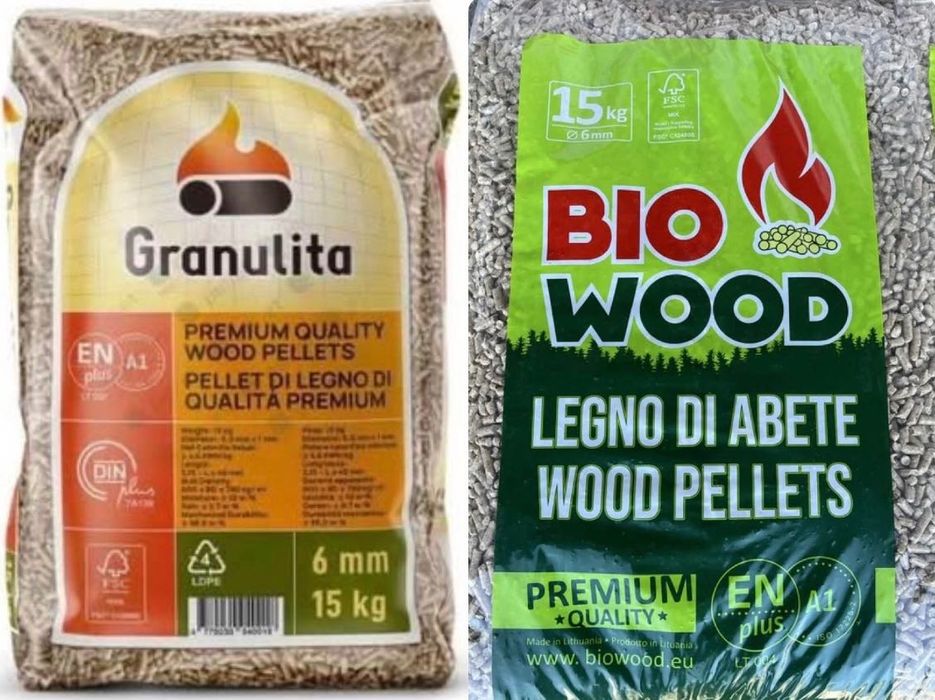 Pellet Bio Wood certyfikat ENplus A1