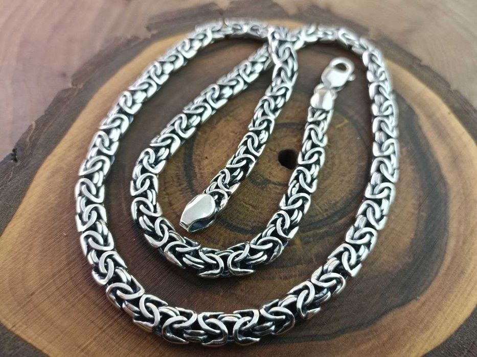 Серебряная цепочка Лисий Хвост, подвид Византии. Ланцюг срібний