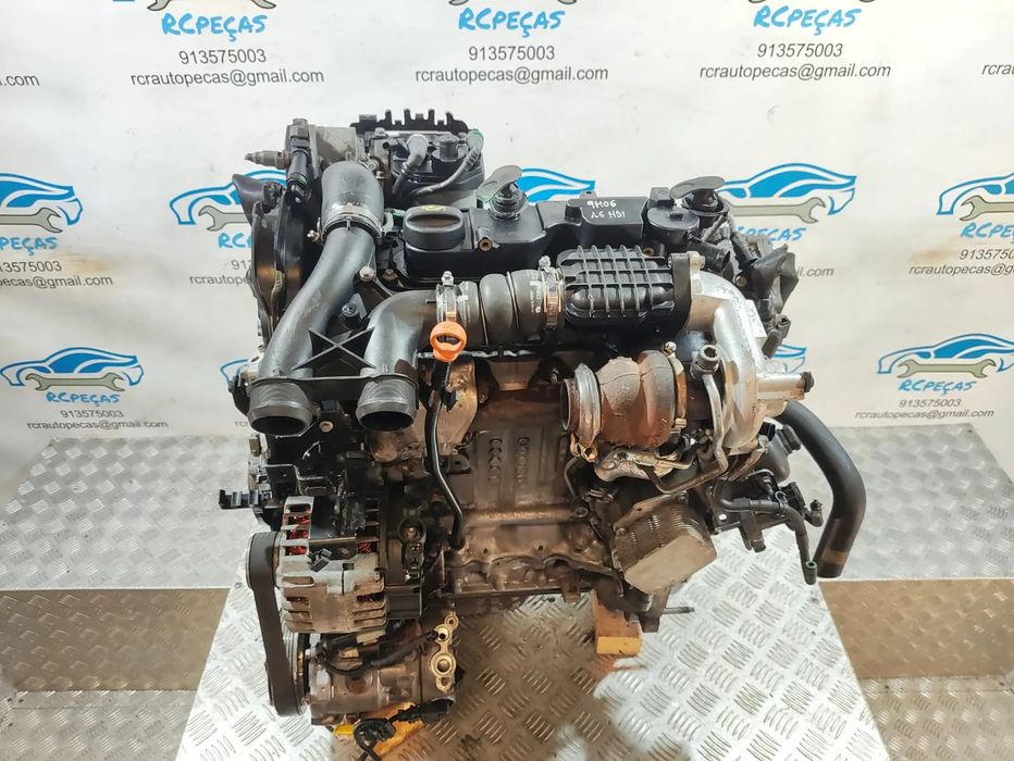 MOTOR COMPLETO PEUGEOT CITROEN 1.6 HDI 8V 92CV 9H06 9H0 10JBEJ