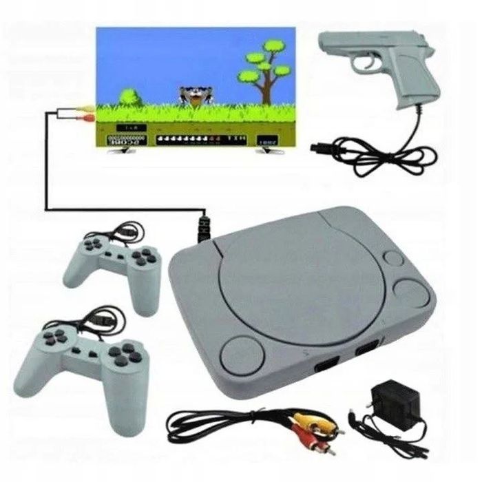 KONSOLA PEGAZUS Pegasus aż 620 gier 2 PADY + PISTOLET Gra Telewizyjna