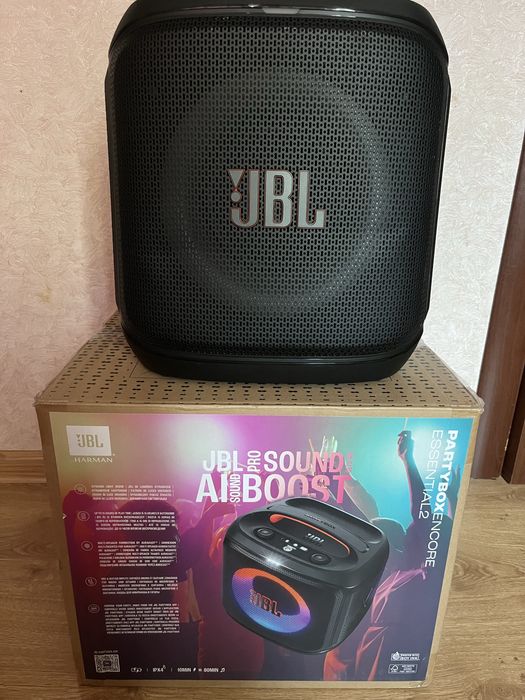 Портативная акустика JBL PartyBox Encore Essential 2 Black (JBLPBENCOREESS2EP)
