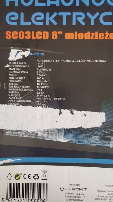 Hulajnoga elektryczna