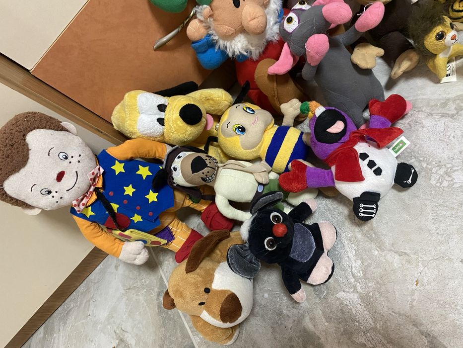 Мягкие игрушки из мультфильмов