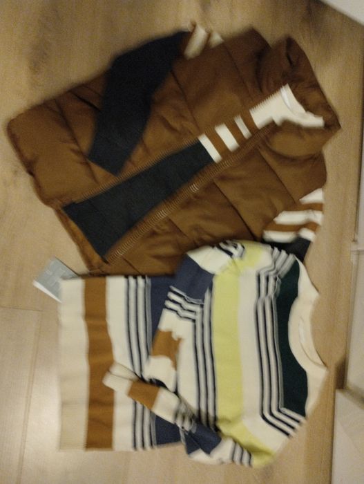 Zestaw noży bezrękawnik +2 sweterki