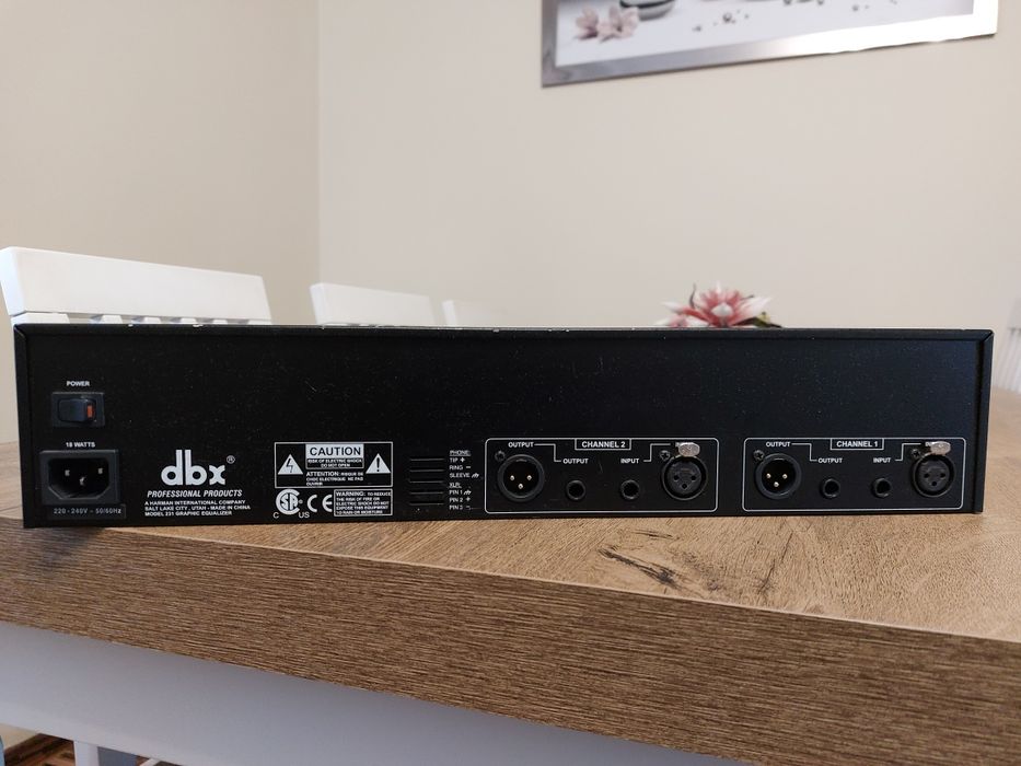 Dbx 231 equalizer procesor korektor graficzny bramka