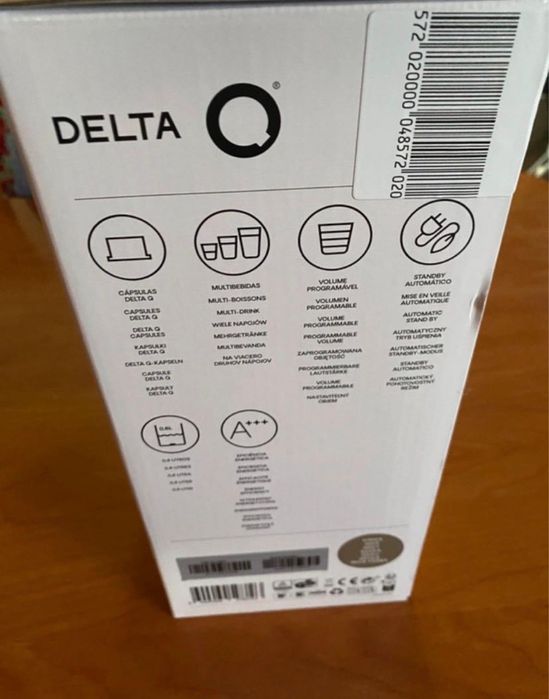 Maquina cafe Q delta nova  ainda na caixa  conzenta