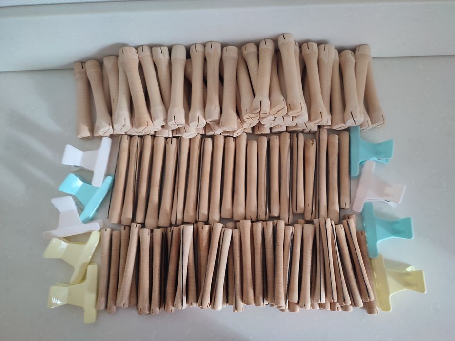 Коклюшки деревянные.