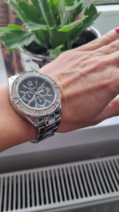Szwedzki zegarek damski Regal stał nierdzewna