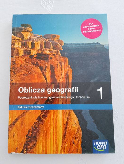 Podręcznik do geografii klasa 1 liceum i technikum zakres rozszerzony