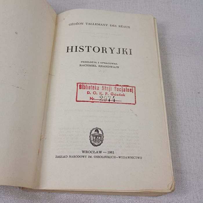 Historyjki. Gédéon Tallemant des Réaux