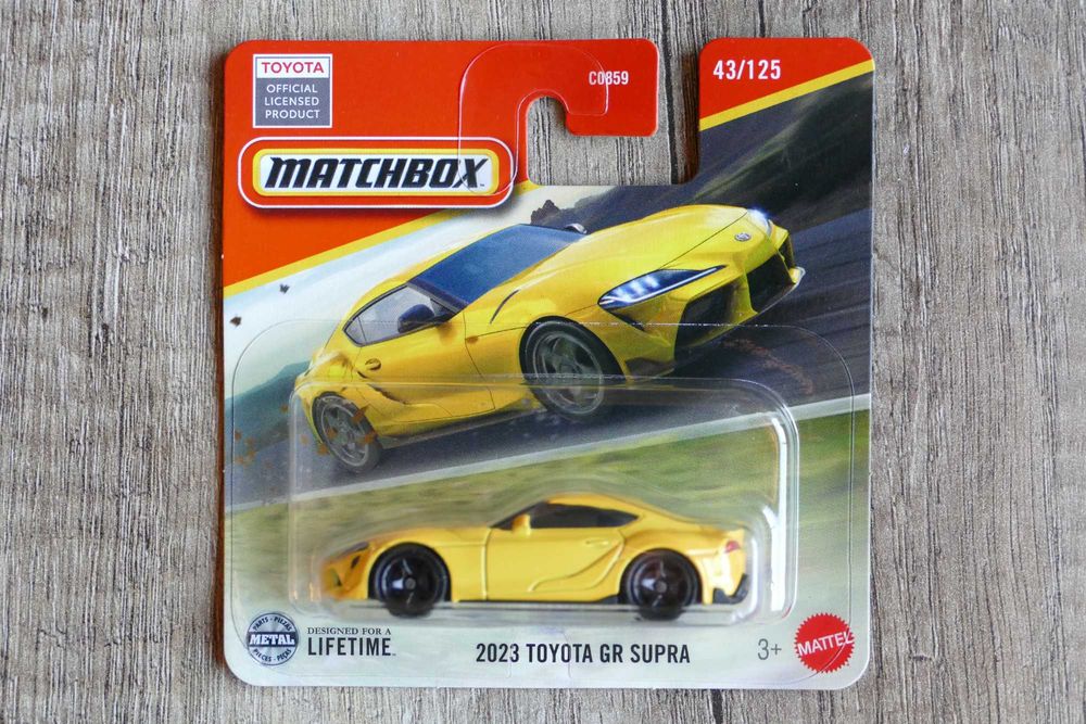 Matchbox 2023 Toyota GR Supra edycja 2024 rok