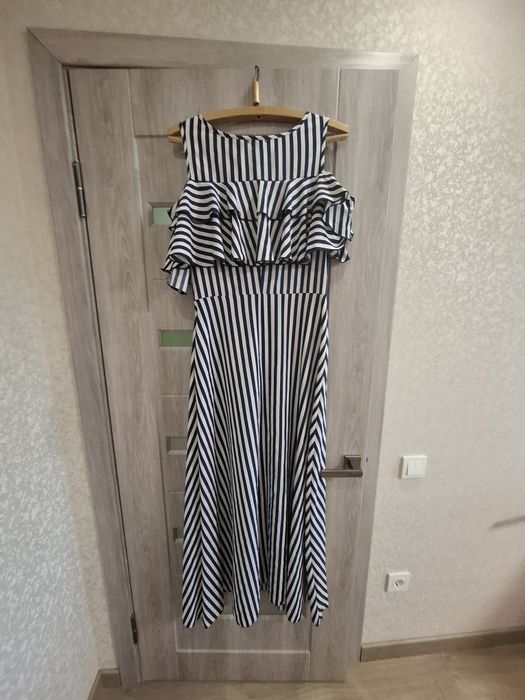 Сукня в морському стилі 48-50р. XL