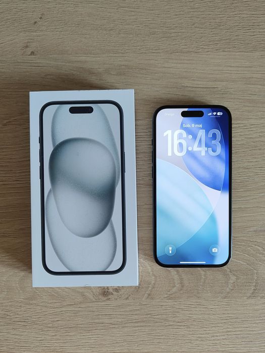 Iphone 15 128 gb czarny