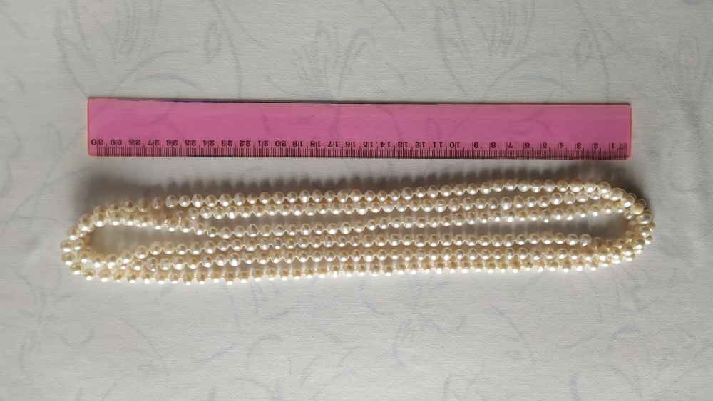 Ожерелье жемчужное