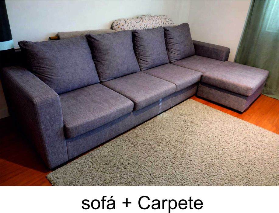 Sofá + Secretária + Cadeira