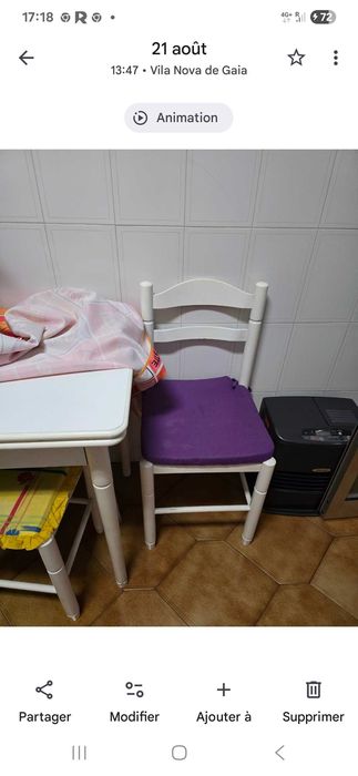 Mesa de cozinha +bancos