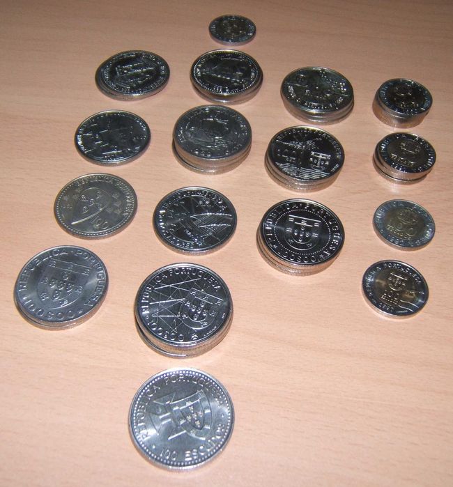 Moedas de 100 Escudos, Cupro-Níquel