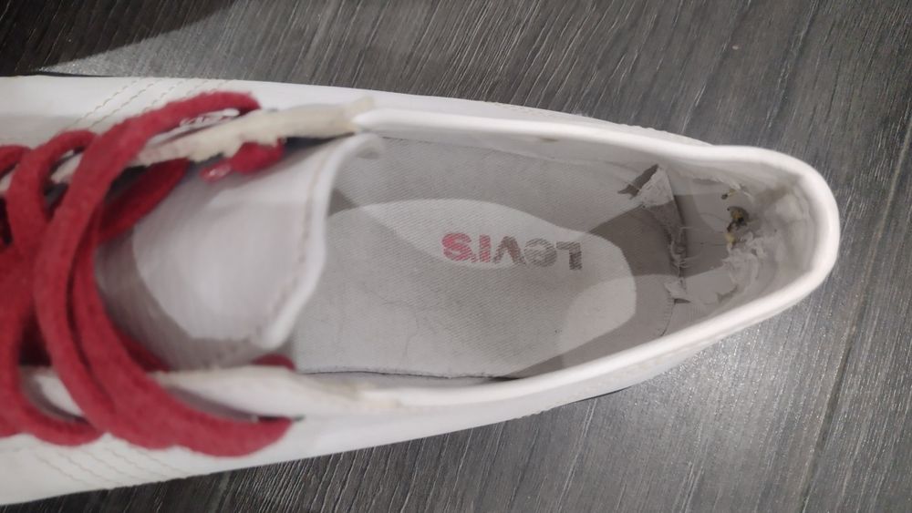 Levi's białe trampki męskie rozmiar 41