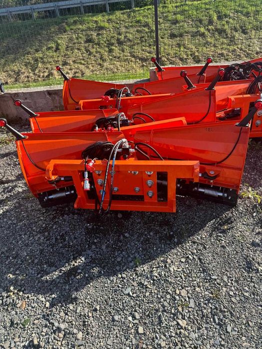 Mocny pług do śniegu do tura tuz strzałka Metal Technik dostawa Gratis