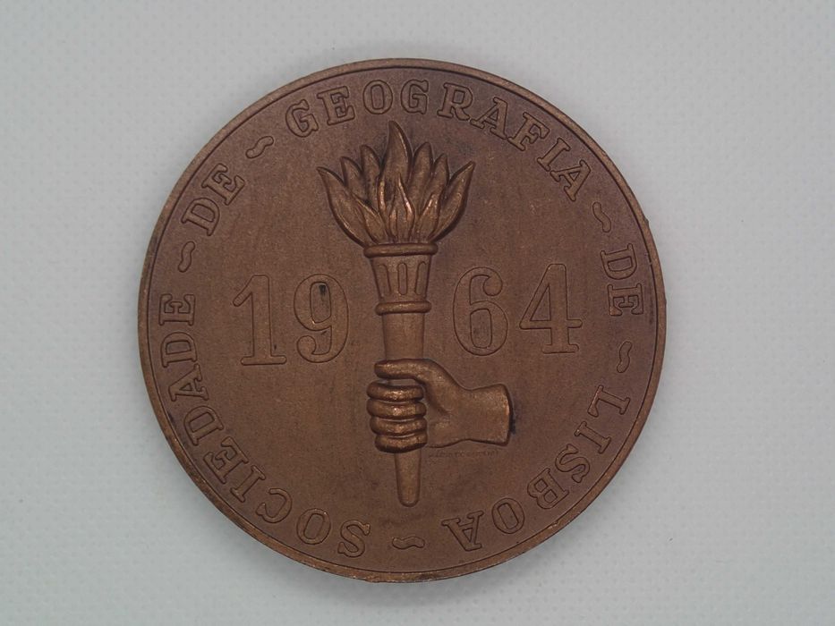 Medalha em Bronze da Sociedade de Geografia de Lisboa