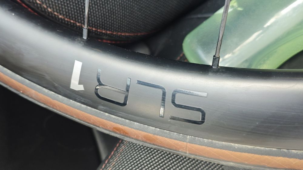 Rodas de Carbono Giant SLR1 36 Disc Carbon – Estado Impecável