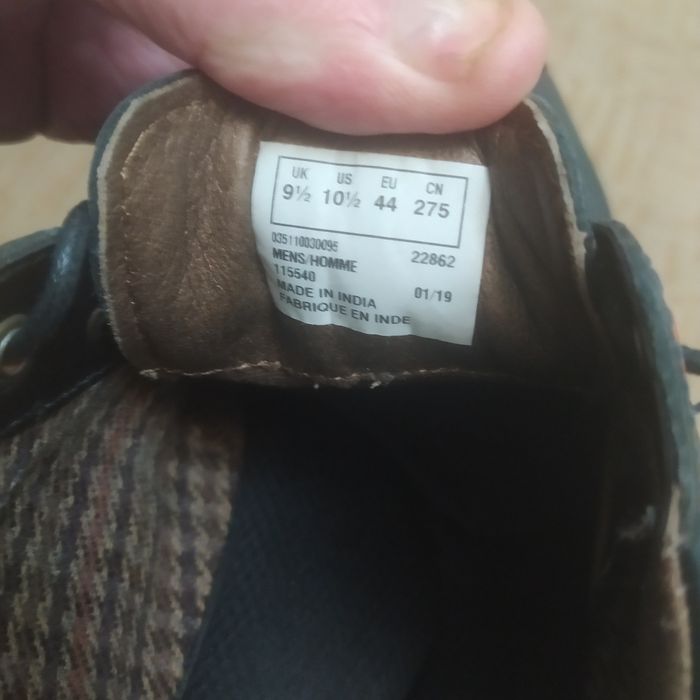 Чоловічі черевики броги з натуральної шкіри