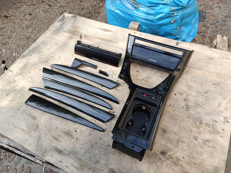 Listwy wewnętrzne dekory BMW X5 E53 Black