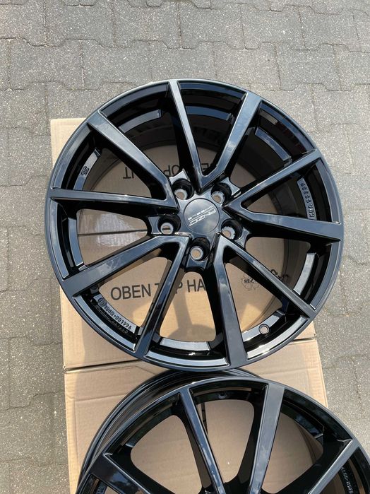 Okazja felgi Ford VOLVO Anzio 5x108 7Jx17 ET50 63.4 NOWE czarne