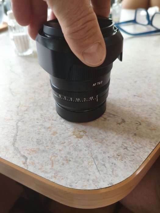 Obiektyw ttartisan af75/2 do Sony fe