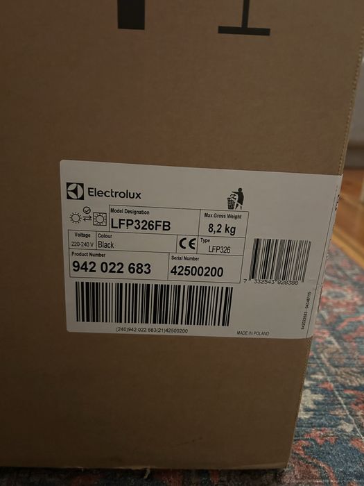 Okap electrolux LFP326FB Czarny