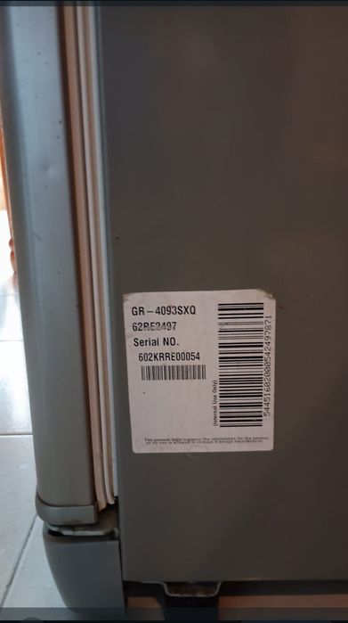 Frigorífico combinado LG GR-4093SXQ