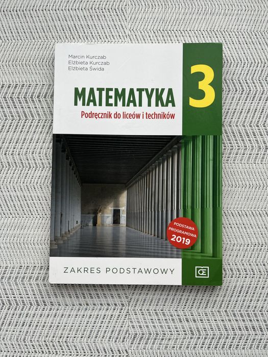 Podręcznik Matematyka 3 Pazdro