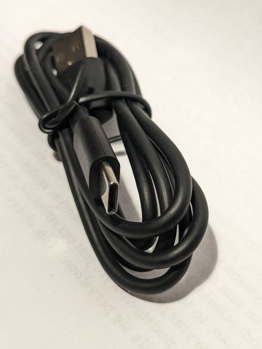 Nowy Solidny Kabel USB-C 1m (100cm) | GRUBY 4mm | Szybkie Ładowanie