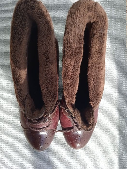 Kozaki skórzane Ryłko r. 39