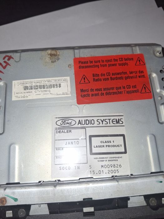 Radio ford mondeo